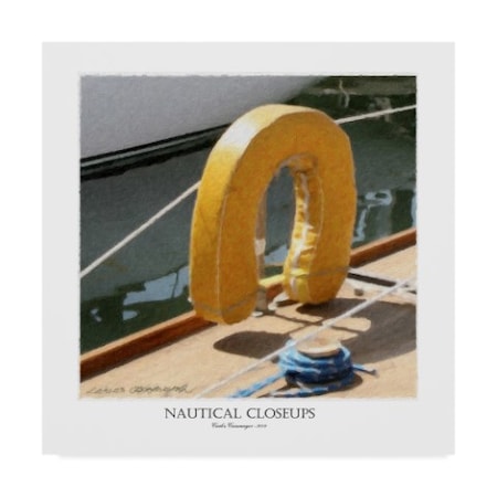 Carlos Casamayor 'Nautical Closeups 10' Canvas Art,35x35
